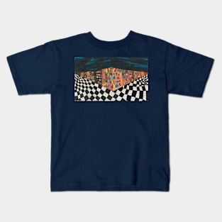 Heaven's Library Collage Kids T-Shirt